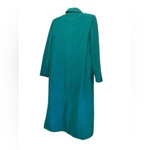 Vintage KASHMIRACLE by Wellington Fashions “Cashmere Like” Green Coat.